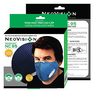 Khẩu trang chống bụi than hoạt tính Neomask NC95