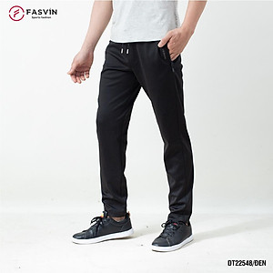Quần thun thể thao nam Fasvin DT22548.HN vải thun 01 lớp co giãn thoải mái