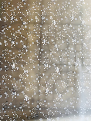 Decal dán kính mờ hoa tuyết - có sẵn keo - dán phòng ngủ - phòng bếp - phòng khách -dán cửa toilet DK49