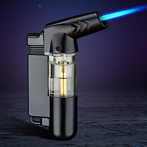 Vỏ Hộp Quẹt Bật Lửa Gas BCK862 Khò 1 Tia Mạnh Mẽ Nhìn Rõ Lượng Gas - Nhiều Màu