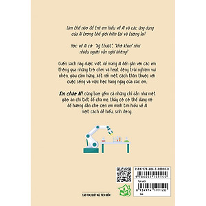 Sách Xin chào AI! Học và chơi cùng Trí tuệ Nhân tạo