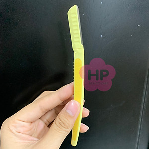 Dao Cạo Lông Mày Cán Dài Kai Pretty 01628-GA0053 (Set 3 cây)