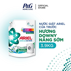 Combo 2 Nước Giặt ARIEL Chuyên Gia Cửa Trước Ngăn Lem Màu Túi 3.7KG/3.9KG