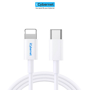 Bộ sạc nhanh IP công suất 20W chuẩn PD iCybernet IC-3001 (C to L cho IP14 trở xuống) - Hàng chính hãng