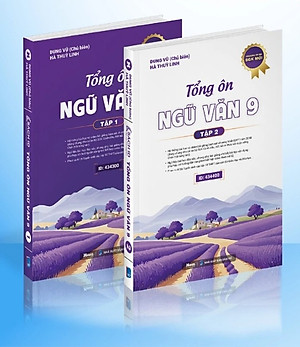 Sách ngữ văn 9 ôn thi vào 10, tổng ôn ngữ văn lớp 9 - Ngữ văn 9 Chương trình mới Tập 1 + Tập 2