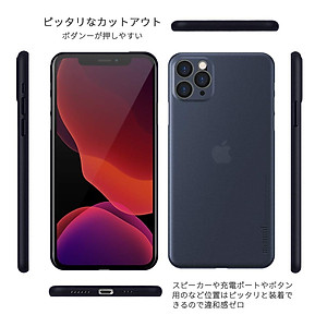 Ốp lưng Memumi siêu mỏng 0.3 mm cho Apple iPhone 11 Pro Max 6.5 - Hàng nhập khẩu