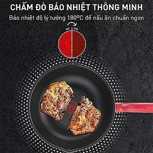 Chảo sâu lòng chống dính đáy từ Tefal So Chef 24cm G1358496/28cm G1358696 - Hàng chính hãng