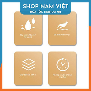 Khăn Than Tre Kháng Khuẩn Tẩy Dầu Mỡ, Dễ Vệ Sinh