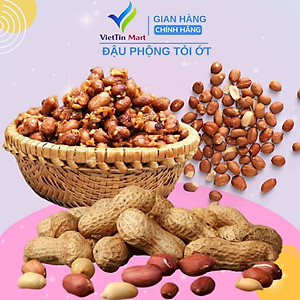 Đậu Phộng Rang Tỏi Ớt Viettin Mart 1.5kg