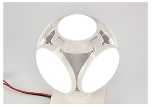 Bóng Đèn Led 40W 5 Bóng 4 Cánh Hình Trái Banh