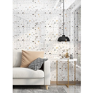 Bộ 15 Tấm Xốp Dán Tường 3D PVC Vân Đá 60x30cm Keo Sẵn Dày 2,5mm Cao Cấp, Sang trọng