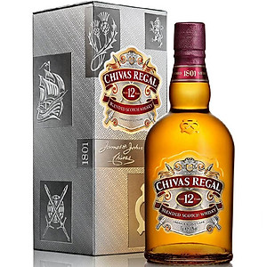 {Freeship 50K} Rượu Whisky Chivas Regal 12 (700ml) 39.7% - 40.3% - Kèm Hộp