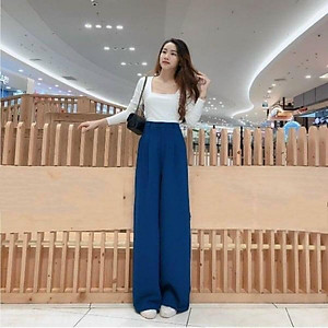Quần ống rộng_mã1231,quần tây nữ ống rộng