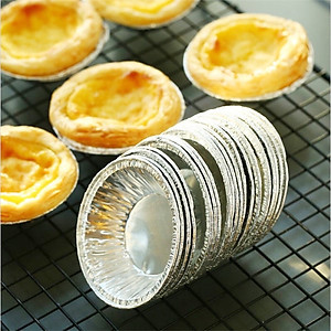 Combo 250 chén  giấy bạc lót khuôn nướng bánh , hàu Tart trứng , bát đựng gia vị , nước chấm tiện lợi , khả năng chịu nhiệt cao chống dầu và chống bám bẩn , dễ tháo khuôn , an toàn và hợp vệ sinh