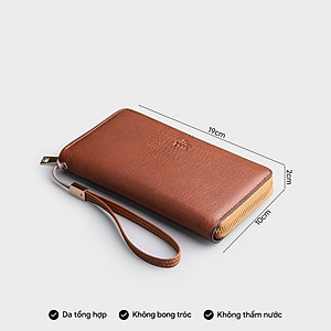 Ví Lata ( Thời trang nữ dáng cầm tay dáng dài - Ví da VN58 )