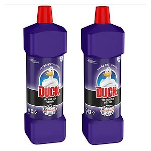 Combo 2 Chai Tẩy Rửa Nhà Tắm DUCK Siêu Tẩy Pro 900mlx2
