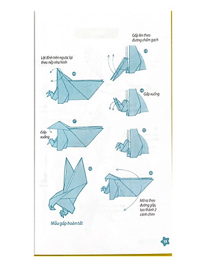 Origami - Nghệ Thuật Xếp Giấy Nhật Bản - Vanlangbooks -Tái Bản 2023