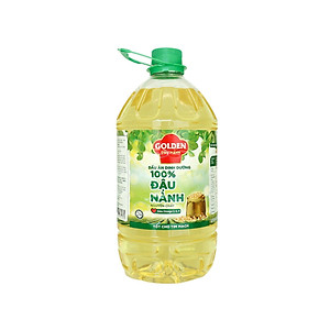 Thùng Dầu Đậu Nành cao cấp Golden 5 lít (5 lít/chai x 4 chai)