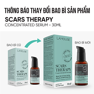 Serum giúp dưỡng trắng da, làm mờ sẹo và se khít lỗ chân lông Lá House Scars Therapy Concentrated 15ml/30ml
