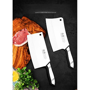 Dao Chặt Xương Cán Inox Bằng Thép 4Cr14 Cao Cấp