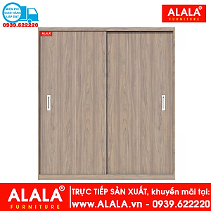 Tủ quần áo ALALA236 gỗ HMR chống nước - www.ALALA.vn - 0939.622220