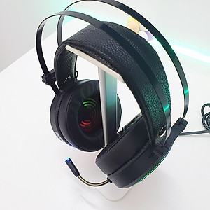 Tai nghe Gaming E-Dra EH412 Pro Pink 7.1 Led RGB - Hàng Chính Hãng