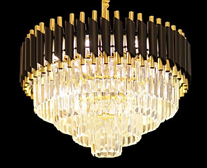 Đèn chùm pha lê MOGA trang trí nội thất hiện đại sang trọng