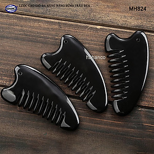 Cạo gió sừng đen (MH824) Masssage toàn thân, giúp tuần hoàn khí huyết - Chăm sóc sức khỏe