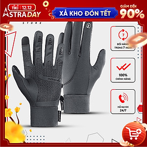 Găng tay giữ ấm mùa đông chống gió, kháng nước mưa Rhino G102 Bao tay thể thao cảm ứng điện thoại, găng tay đi xe máy, xe đạp lót nỉ cho nam nữ, bảo hộ đi phượt