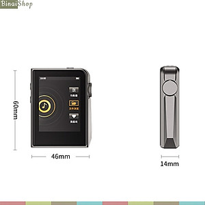 Ruizu A58 - Máy Nghe Nhạc Lossless Hifi, Bluetooth 5.0, Màn Hình Cảm Ứng, Điều Chỉnh Hiệu Ứng Âm Thanh(16G)  - Hàng chính hãng