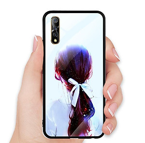 Ốp Lưng Vivo S1 - Mặt Kính Cường Lực - 0416 GIRL10 - Hàng Chính Hãng