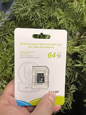 Thẻ nhớ EZVIZ 64Gb chuyên dùng cho camera , chuẩn Class 10 Tốc Độ Cao - Hàng Chính Hãng