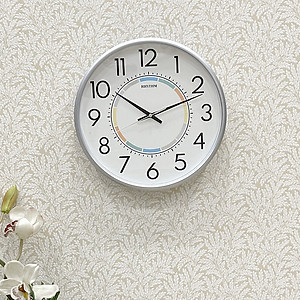 Đồng hồ Rhythm CMG595NR66 – KT 31.0 x 4.5cm/735g, vỏ nhựa, dùng Pin.