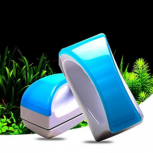 Lau kính nam châm Vipsun Chùi hít kiếng nam châm - Dụng cụ vệ sinh hồ cá bể cá 