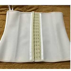 Đai nịt bụng (gen siết giảm eo) Latex 9 xương thép Hi Lạp dáng dài 29cm