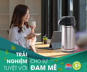 Phích đựng nước Rạng Đông nút bấm 2 lít Model: RD-2045ST3.E