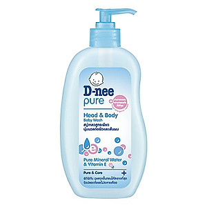 Tắm Gội Toàn Thân Baby Xanh D-Nee Dành Cho Bé Dưới 3 Tuổi (380ml)