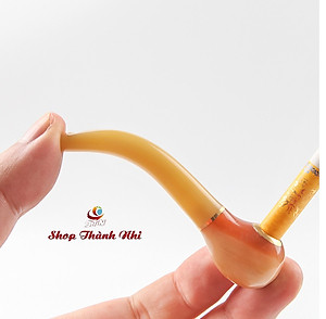 Tẩu thuốc sừng kiểu nhỏ tiền lợi dễ mang đi