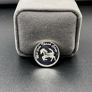 Đồng Xu Cạo Gió Đánh Cảm  Bạc Ta Nguyên Chất S99 Mã Đáo Thành Công Loại Nhỏ Đường Kính 2,3cm BẠC HIỂU MINH XDG4