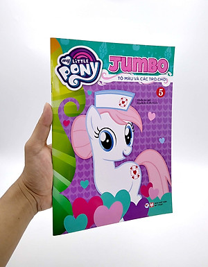 Sách My Little Pony - Jumbo Tô Màu Và Các Trò Chơi 5