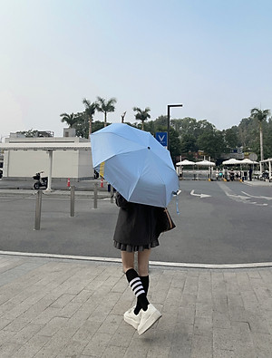 Ô dù che mưa che nắng chống UV Basic Nason Umbrella 8 nan đóng mở tự động gấp nhỏ gọn cầm tay