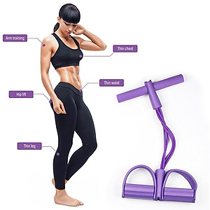 Dây Tập Bụng 6011 ,Dây Kéo Đàn Hồi Kháng Lực 6011N Ống Cao Su, Dây Kéo Tập Gym,Dây Đa Năng Tập Bụng, Thể Dục