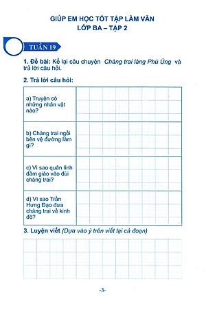 Sách Giúp Em Học Tốt Tập Làm Văn Lớp 3 (Tập 2)