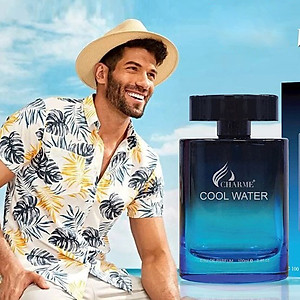 Nước Hoa Nam CHARME COOL WATER 100ml 2024 Lưu Hương Lâu Phóng Khoáng, Nam Tính_Nước Hoa Chính Hãng