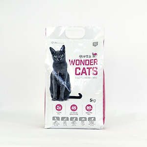 [5KG] - Thức ăn dành cho mèo mọi lứa tuổi Wonder Cats  nhập khẩu Hàn Quốc