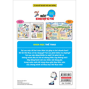 Sách Quiz! Khoa Học Kì Thú: Khoa Học Thể Thao