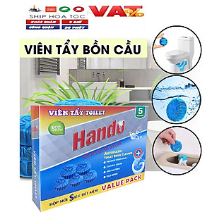 Viên tẩy sạch và làm thơm xanh Hando 3 viên Value Pack