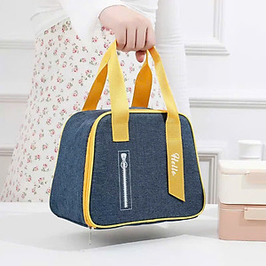 Túi Đựng Hộp Cơm Giữ Nhiệt Cao CấpHELLO – Túi Xách Đựng Cơm Trưa Văn Phòng, Chống Thấm, Nhẹ Gọn 24x15x19.5cm -HÀNG CHÍNH HÃNG MINIIN