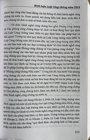 Bình Luận Luật Công Chứng Năm 2024