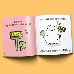 Sách Những Mẩu Chuyện Vụn Vặt Của Maru - Maru Quét Nhà